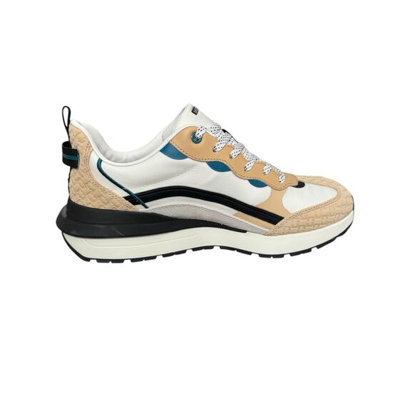 NIB! Diane Von Furstenberg x Skechers Suede Lace-Up Sneakers - Size 7.5 - Picture 7 of 12